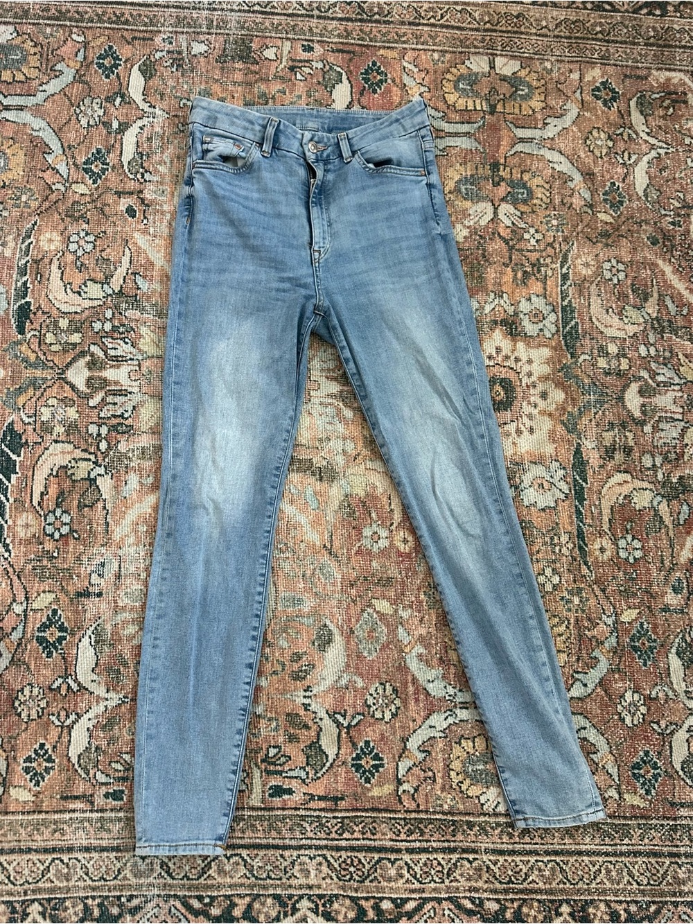 H&M Light Wash Women's Skinny Jeans - Blue